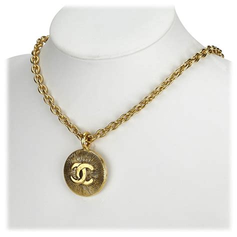 chanel vintage necklace uk|vintage chanel necklace for sale.